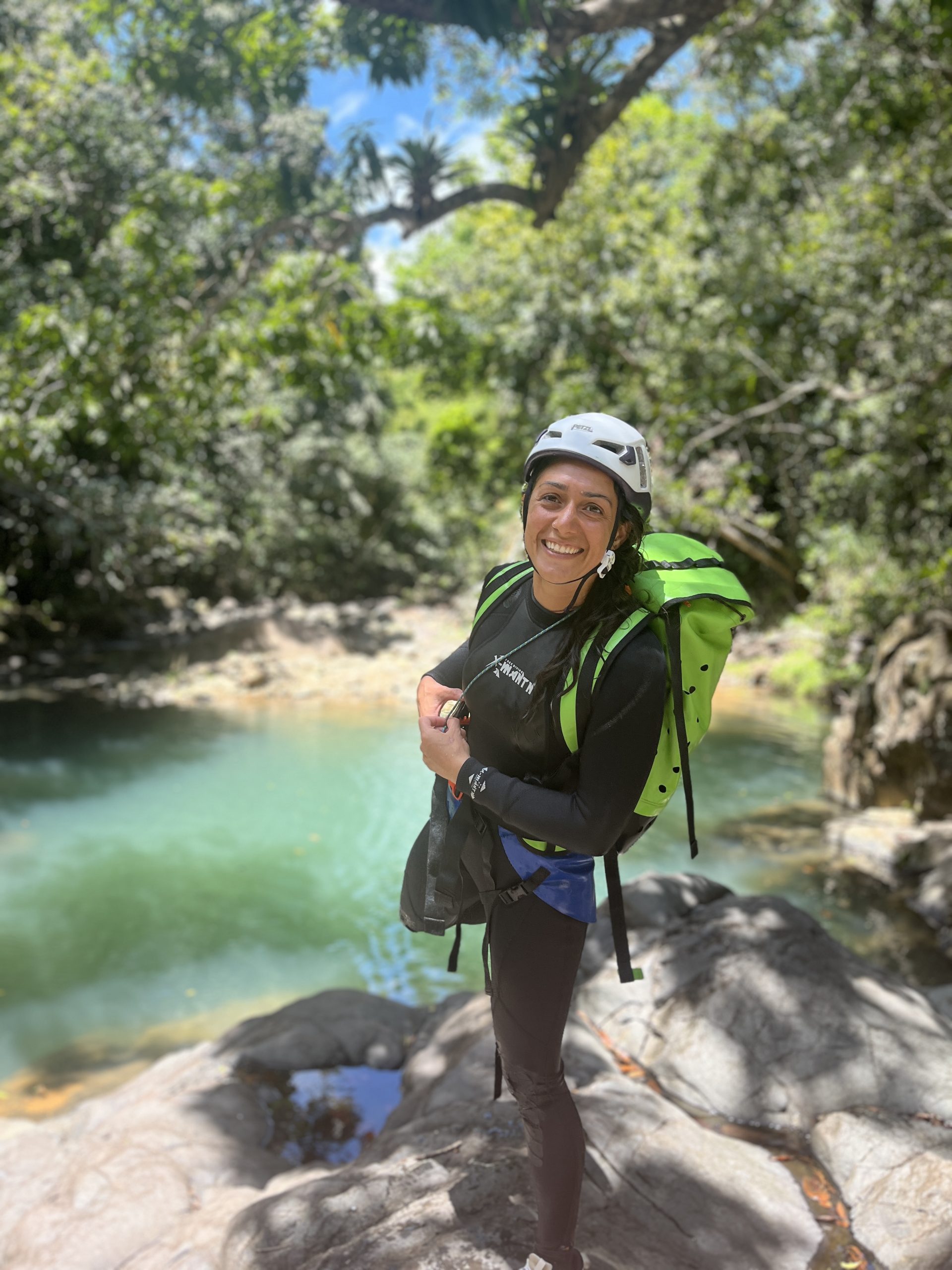 Canyoning d&eacute;butant Ard&egrave;che parcours facile