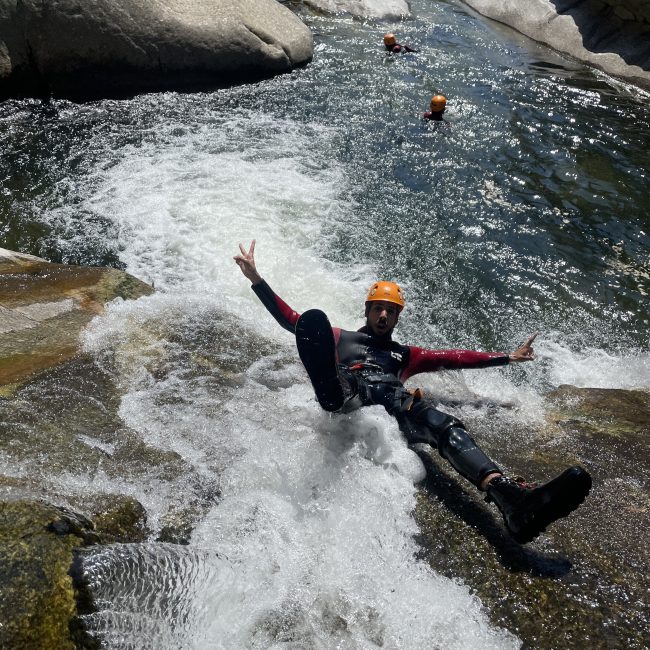 La garde demi journée sport canyon excursion guidé de Lozère