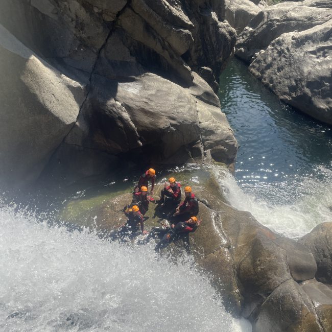 Cascade aventure canyoning Chassezac