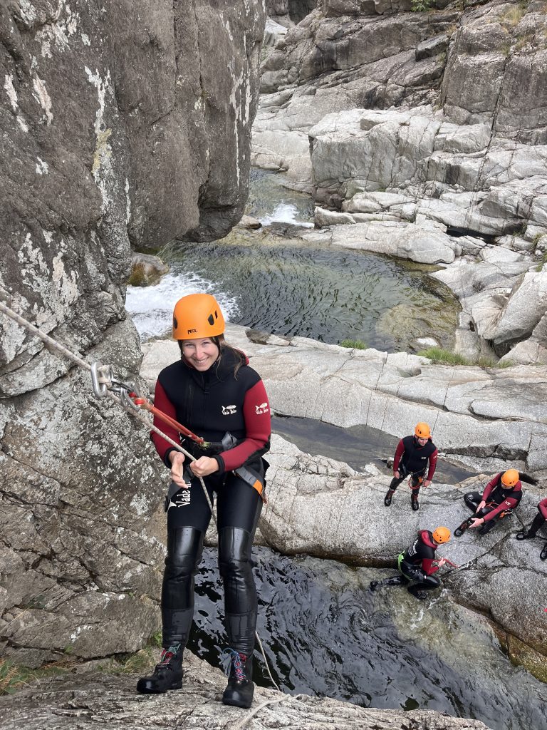 Rappel canyon intermediaire Chassezac