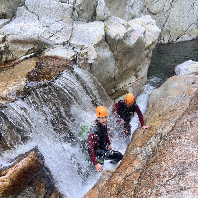 Adrenaline sauts rivières Ardeche canyoning la Borne