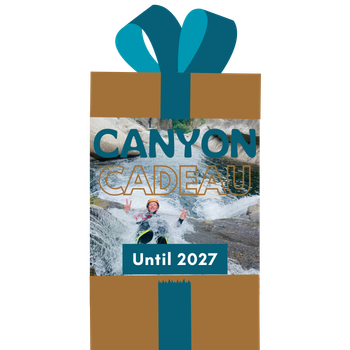bon cadeau activité plein air canyoning en ardeche et lozere