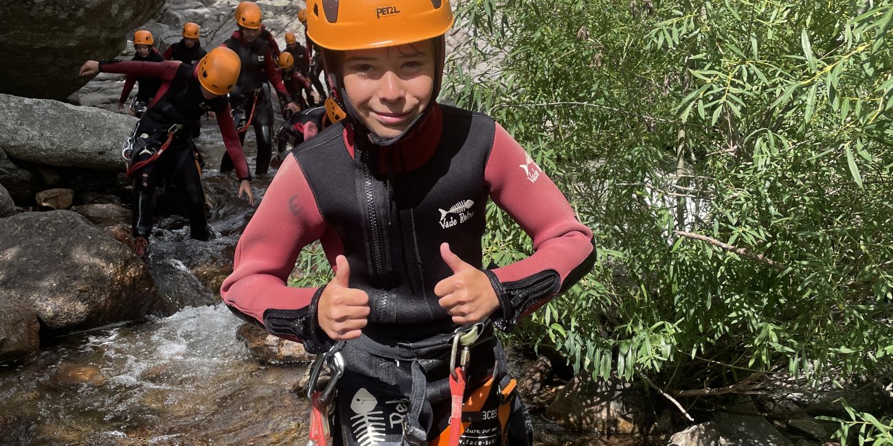 Famille canyon experience decouverte