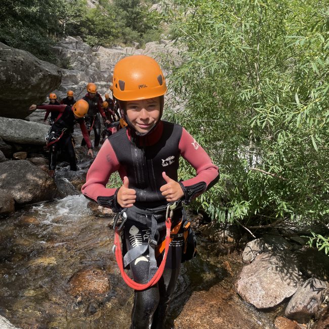 Famille canyon experience decouverte