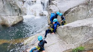 aventure en weekend de mai en Ardeche entre amis EVG