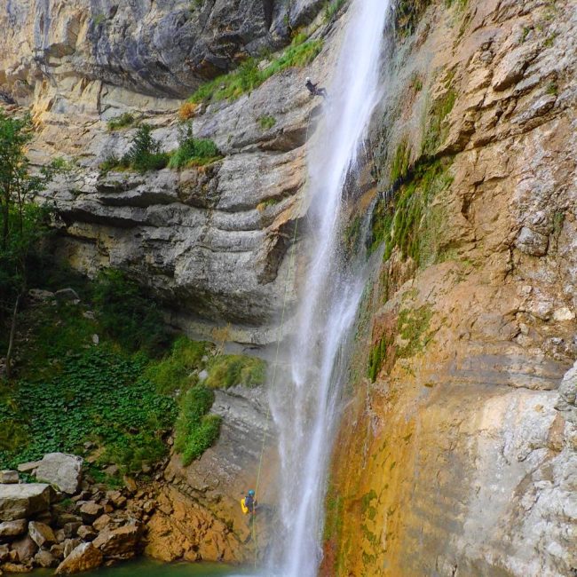 canyoning stage perfectionnement sportive journée integral