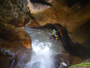 canyoning stage perfectionnement les ecouges integral grenoble