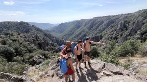Canyoning les Vans en lozere activité plein air avec guide demi journee sur le chassezac_0199