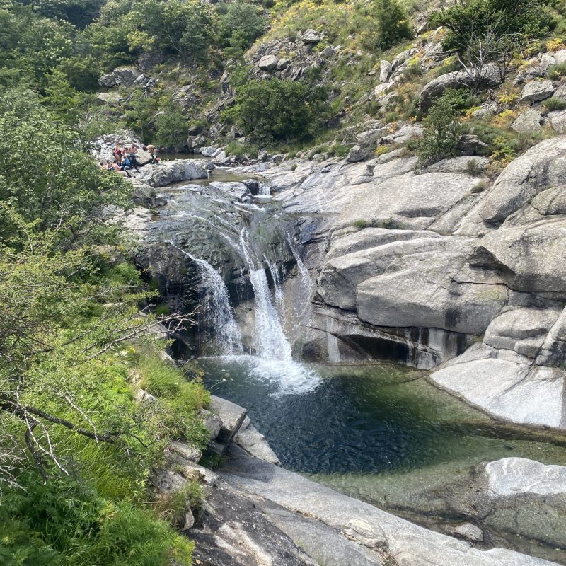 Canyon Rieutor Ardeche cascade mini Corse lile de beauté