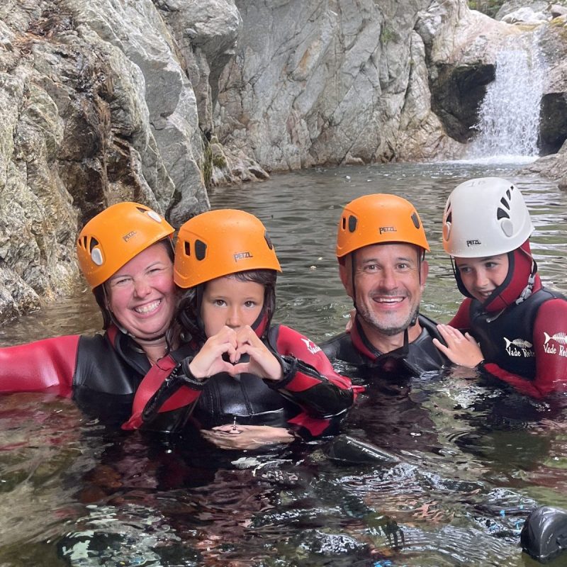 Exploration canyon Ardèche aventure en famille