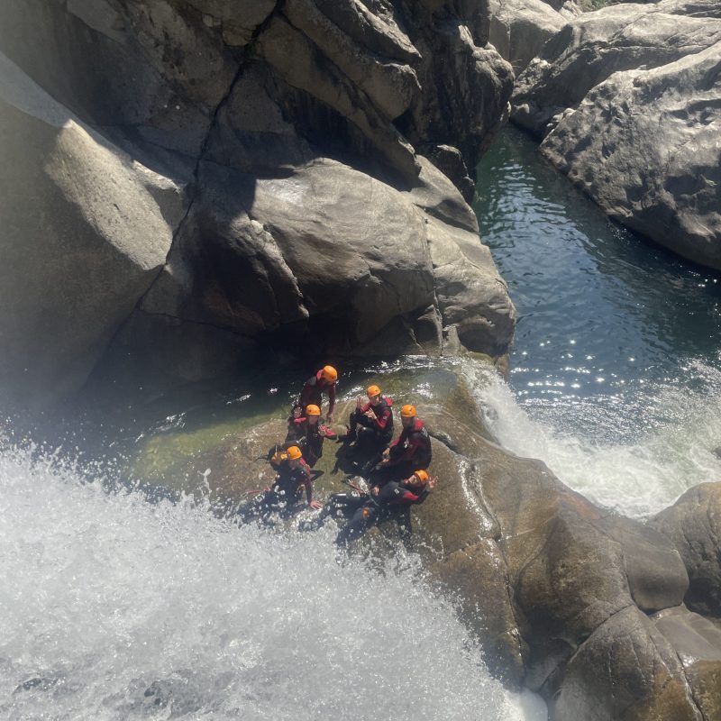 Cascade aventure canyoning Chassezac