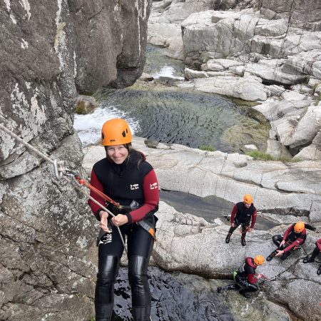 Rappel canyon intermediaire Chassezac