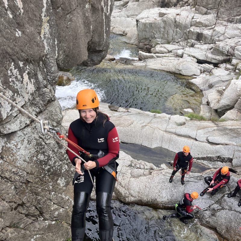 Rappel canyon intermediaire Chassezac